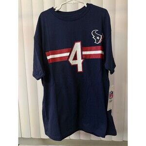 NWT NFL Youth Deshaun Watson Houston Texans Shirt Size Medium Ages 10-12